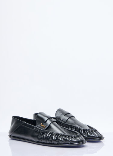 Saint Laurent Le Loafer Penny Slippers Black sla0158011