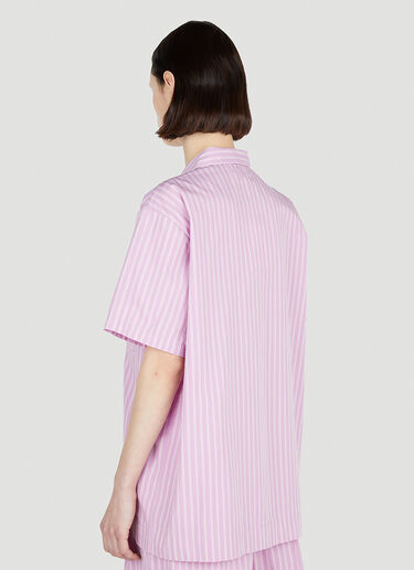 Tekla Skagen Stripes Shirt Pink tek0352002