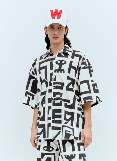 Walter Van Beirendonck W 베이스볼 캡 화이트 wlt0156021