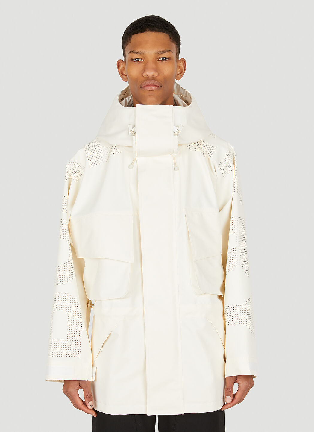 Cream burberry deals jacket