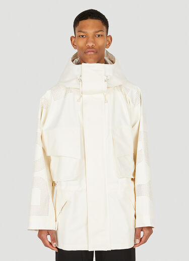 Burberry Parkhurst Perforated Jacket Cream bur0148011