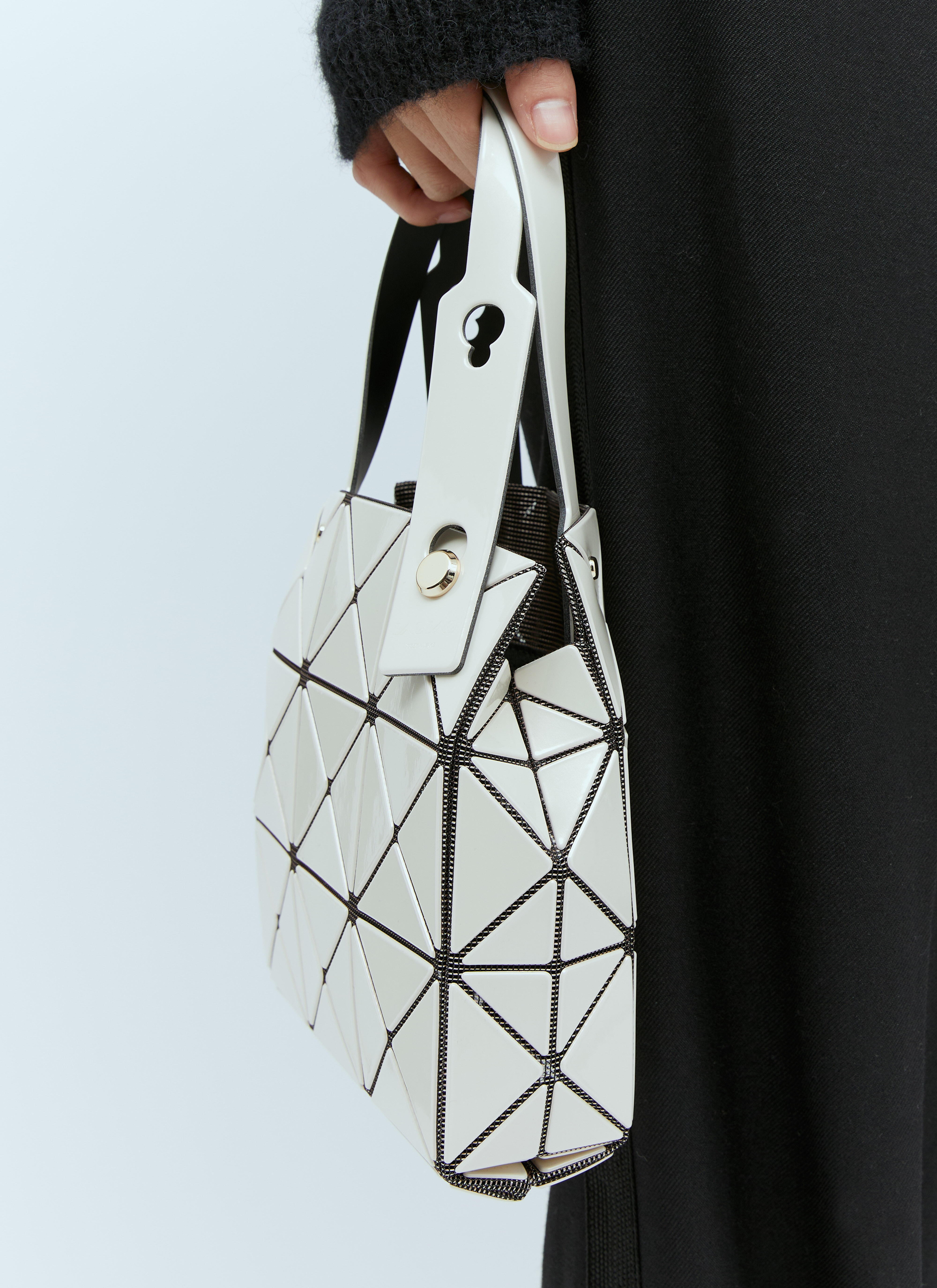 Bao Bao Issey Miyake Carat Mini Bag | White | FARFETCH
