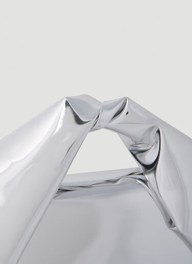 JW Anderson Mini Twister Shoulder Bag Silver jwa0252011