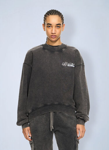 Off-White Off Marker Over Crew Sweatshirt Black ofw0264024