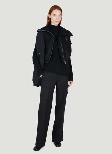 Helmut Lang High Neck Sweater Black hlm0251002