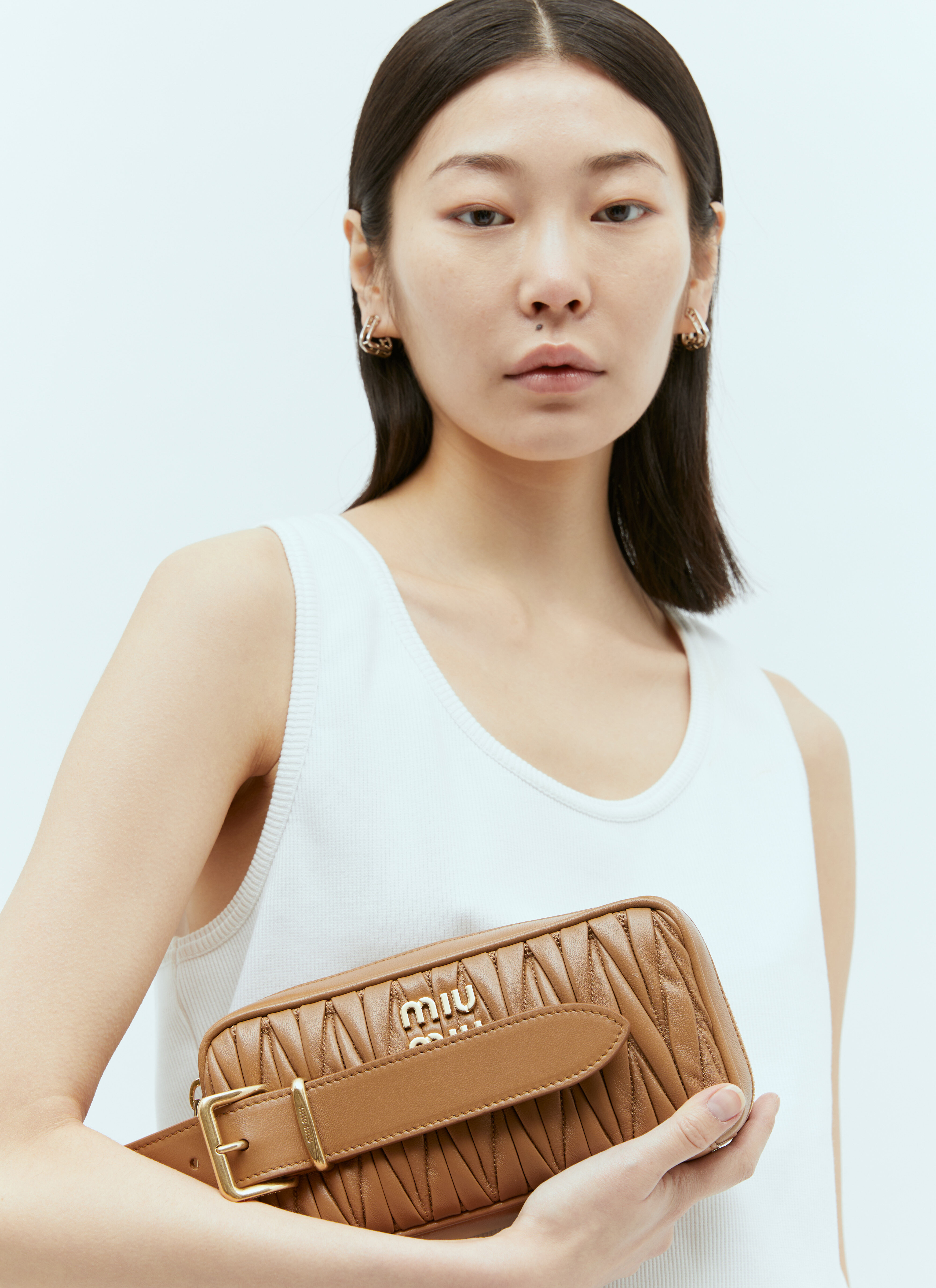 Mini Bag BLUMARINE Woman color Camel