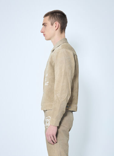 Human Made Suede Jacket Beige hmd0159001