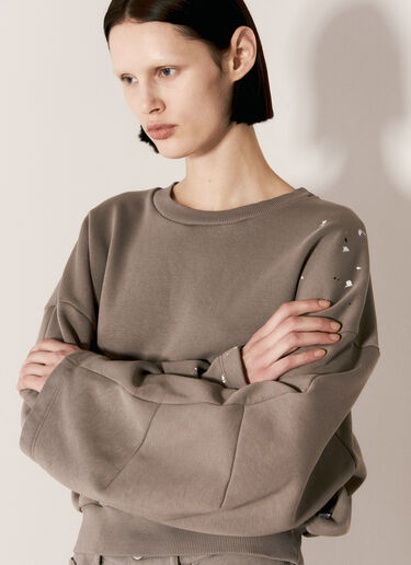 漆彩运动衫 MM6 Maison Margiela 漆彩运动衫 灰色 mmm0255007