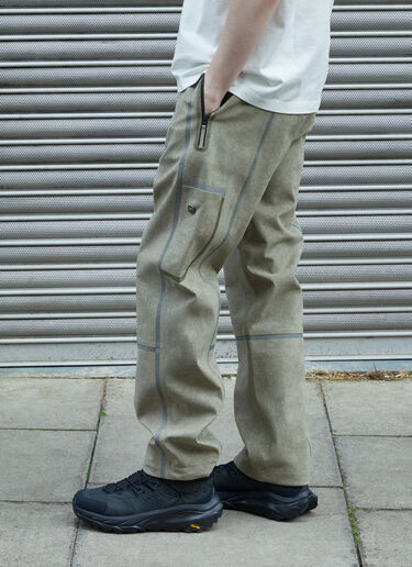 Massimo Osti Studio Alcantara® 衬里长裤 卡其色 mao0158003