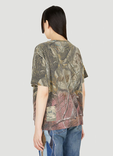 DRx FARMAxY FOR LN-CC Patchwork Military T-Shirt Grey drx0348005