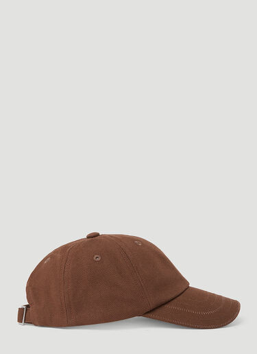 La Casquette Baseball Cap Jacquemus La Casquette Baseball Cap Brown jac0154029