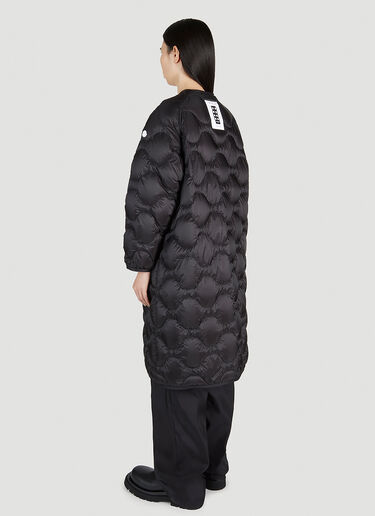 4 Moncler Hyke Nadelhornis Long Coat Black mhy0251004