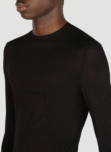 Rick Owens 긴소매 탑 블랙 ric0152009