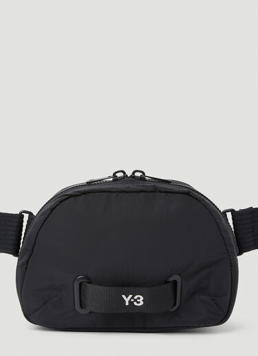 Y-3 ロゴプリントベルトバッグ ブラック yyy0152039