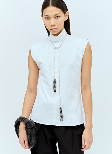 드라큘라 로프 목걸이 Pearl Octopuss.y 드라큘라 로프 목걸이 실버 prl0355003