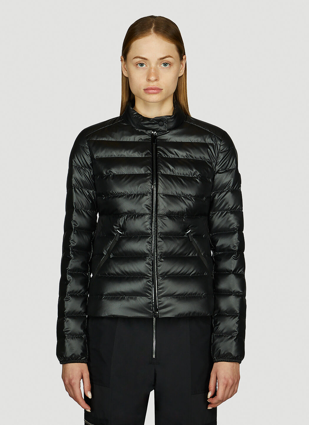 Moncler Women s Larmor Quilted Down Jacket in Black LN CC