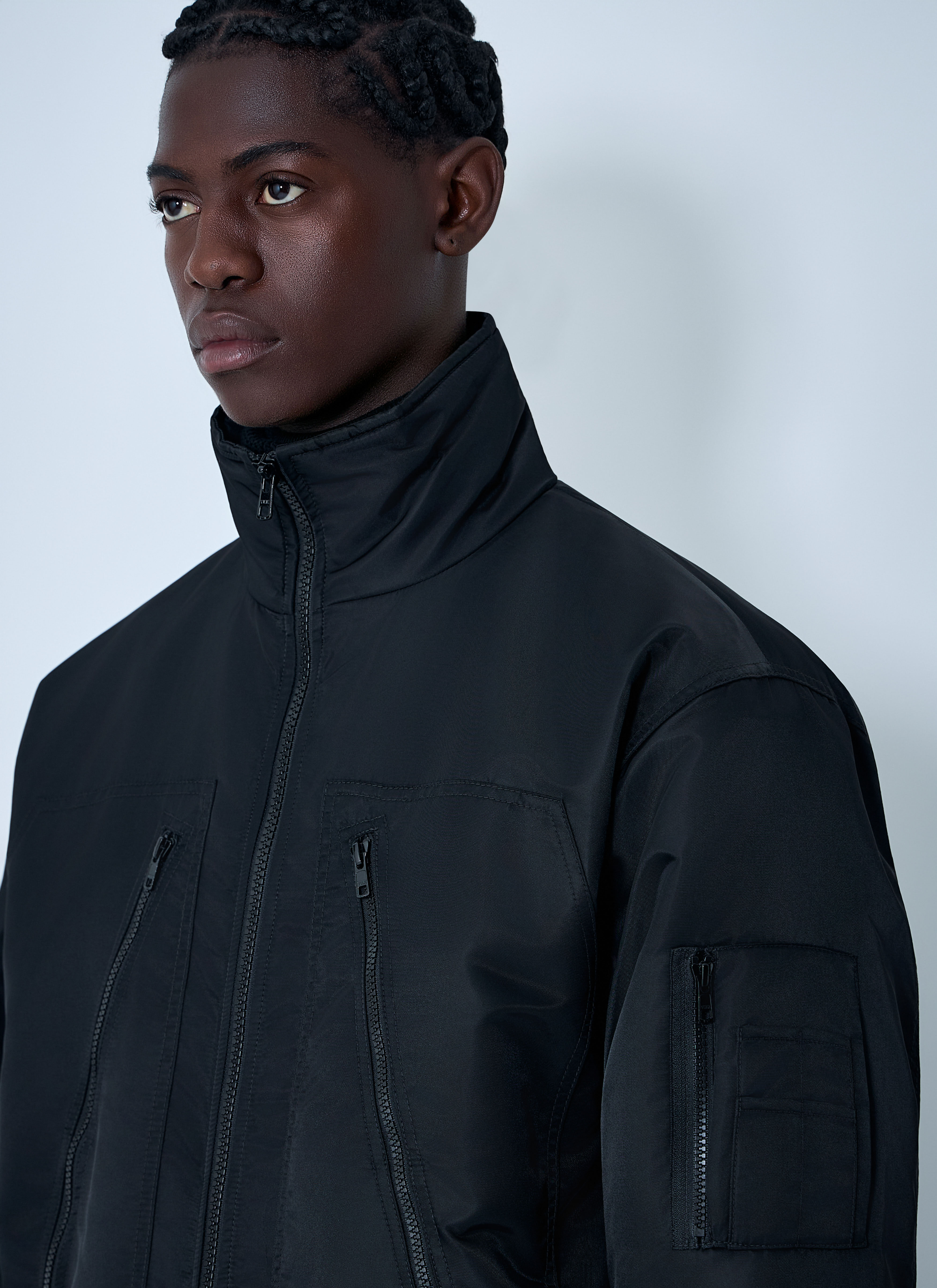 MM6 Maison Margiela Men's' Bomber Jacket in Black | LN-CC®