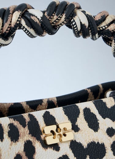 GANNI Mini Bou Handbag Brown gan0263052