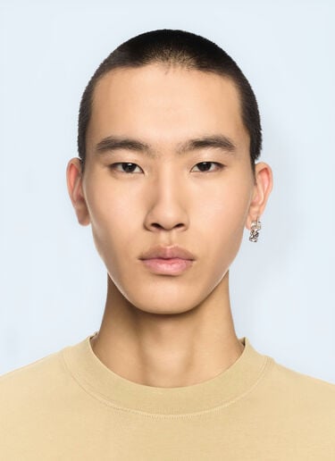 Off-White Barbed Wire Mono Earring Silver ofw0160103
