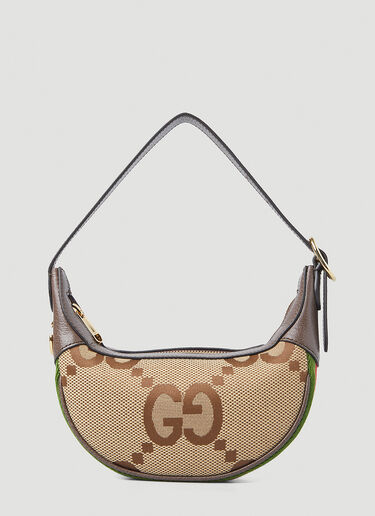 Gucci Ophidia Half-Moon Mini Shoulder Bag Camel guc0250192