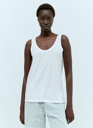 The Row Aika Tank Top White row0256011