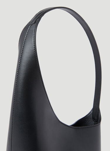 Aesther Ekme New Demi Lune Shoulder Bag Black aes0253001