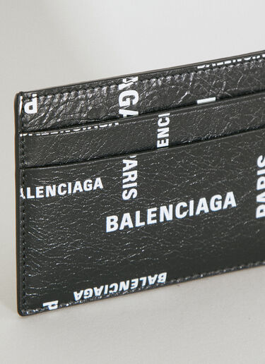 Logo Print Cardholder Balenciaga Logo Print Cardholder Black bal0154053