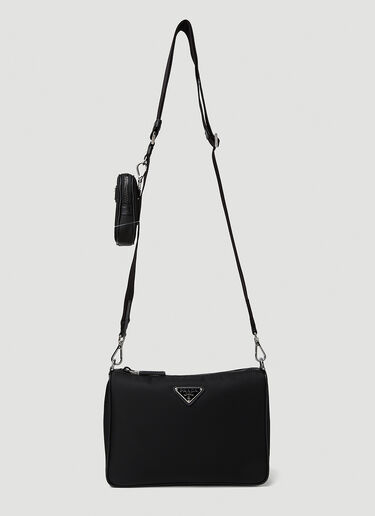 Prada Re-Nylon Crossbody Bag Black pra0152055