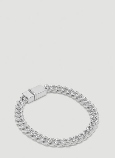 Tom Wood Rounded Curb Chain Bracelet Silver tmw0142002