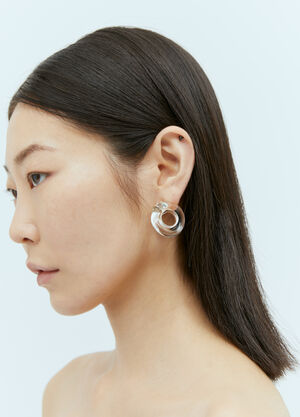 Milko Boyarov Snail Earrings Silver mkb0354002