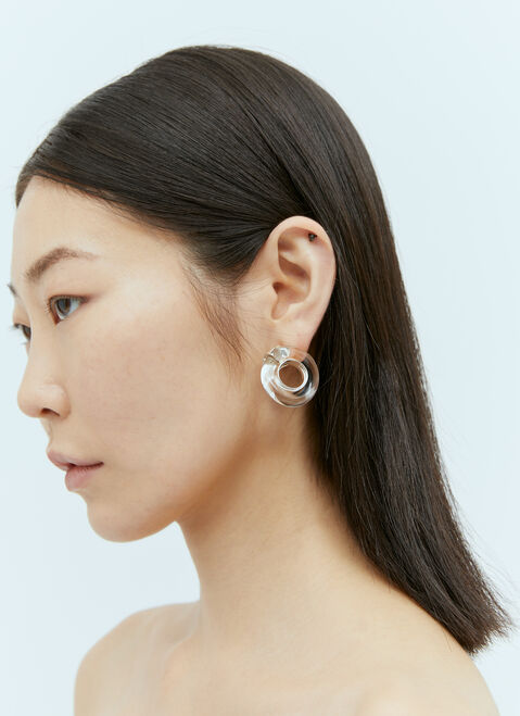 Milko Boyarov Snail Earrings Silver mkb0354006