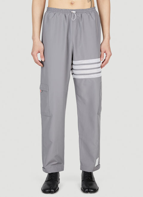 Thom Browne Packable Four Bar Pants Navy thb0153019