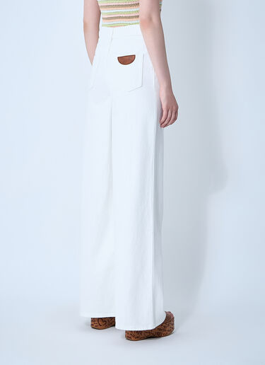 Chloé 五袋牛仔裤 白色 chl0261018