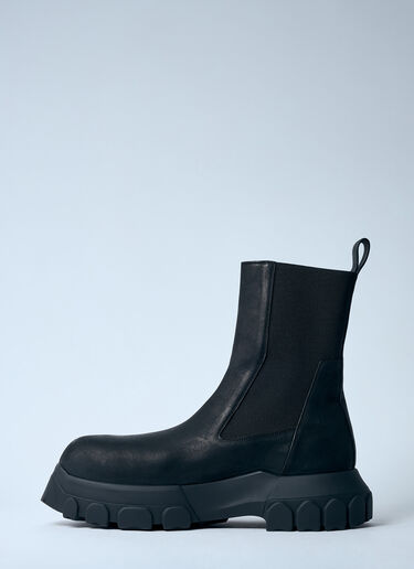 Rick Owens Beatle Bozo Tractor Boots Black ric0159038