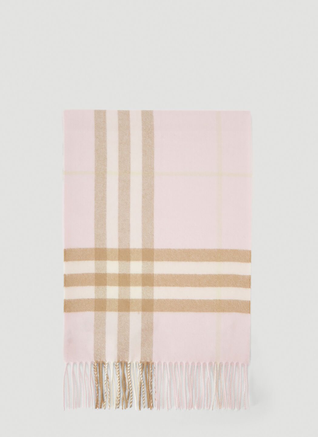 Light pink on sale burberry scarf