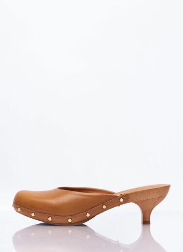 Chloé Judith Clogs Camel chl0258049