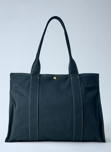 The Row Sisal Shoulder Bag Black row0163013