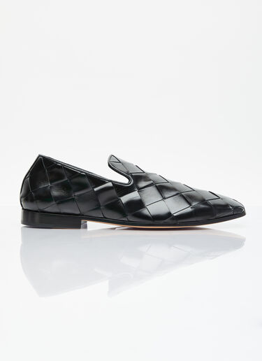 Bottega Veneta Intreccio Loafers Black bov0155015