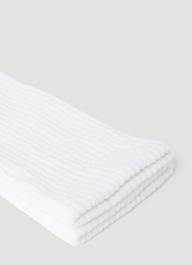 Rick Owens DRKSHDW Cunty Socks White drk0152023