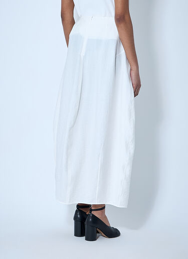 TOTEME Parachute Skirt White tot0260022