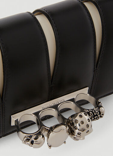 Alexander McQueen Slash Shoulder Bag Black amq0251010