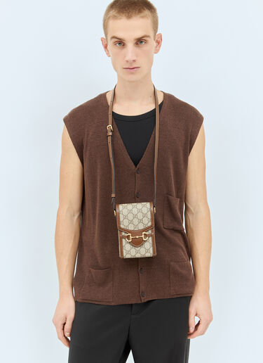 Gucci Horsebit 1955 Mini Crossbody Bag Beige guc0147157