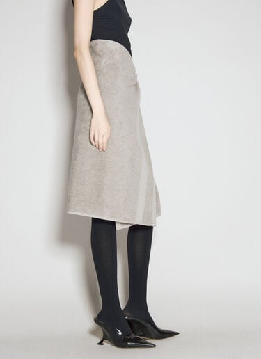 Balenciaga 毛巾布半身裙 米色 bal0255012