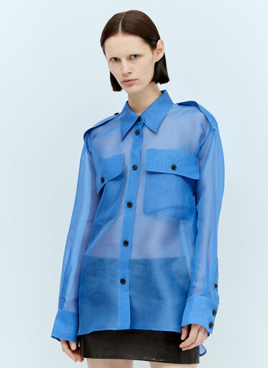 Khaite Missa Shirt Blue kha0255007