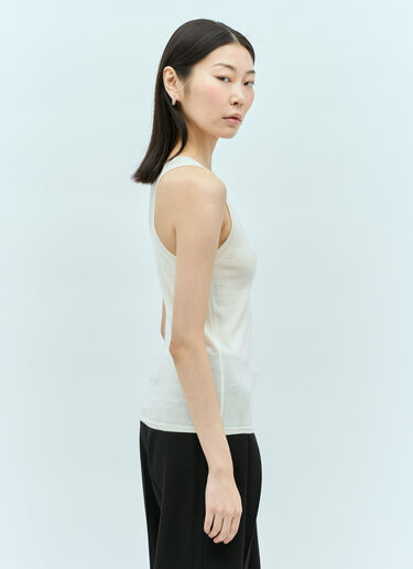 캐시미어 탱크탑 Max Mara 캐시미어 탱크탑 크림 max0255002