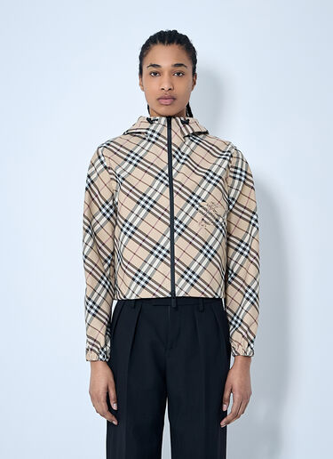 Burberry 格纹夹克 米色 bur0259007