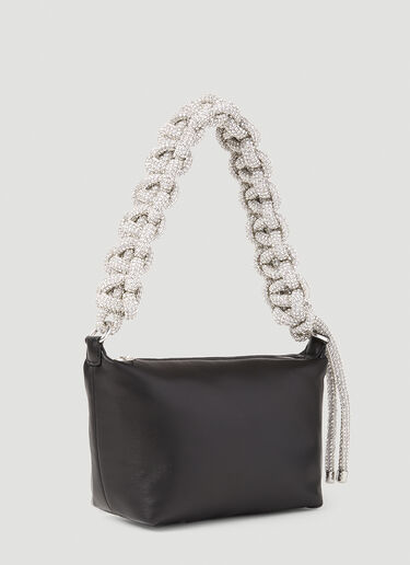 Crystal Cobra Pouch Shoulder Bag KARA Crystal Cobra Pouch Shoulder Bag Black kar0251013