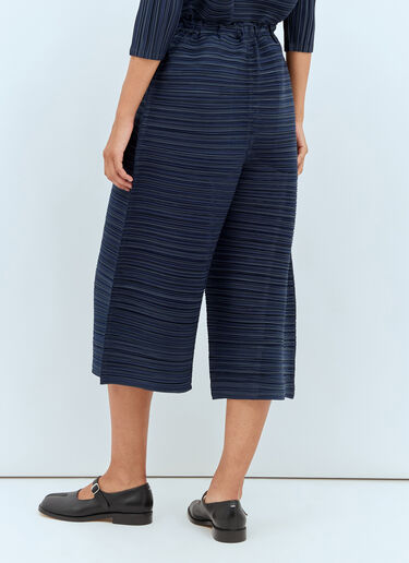 Pleats Please Issey Miyake Sheer Bounce 阔腿裤 蓝色 plp0257022