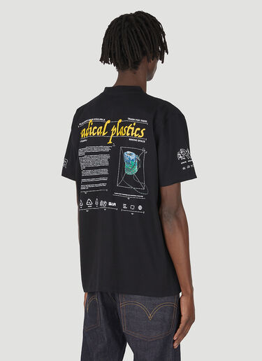 Space Available x Alex Olson Case Study Upcycled T-Shirt Black spa0346012