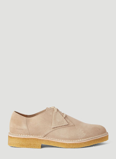Clarks Desert Khan 221 Lace-Up Shoes Beige cla0144011